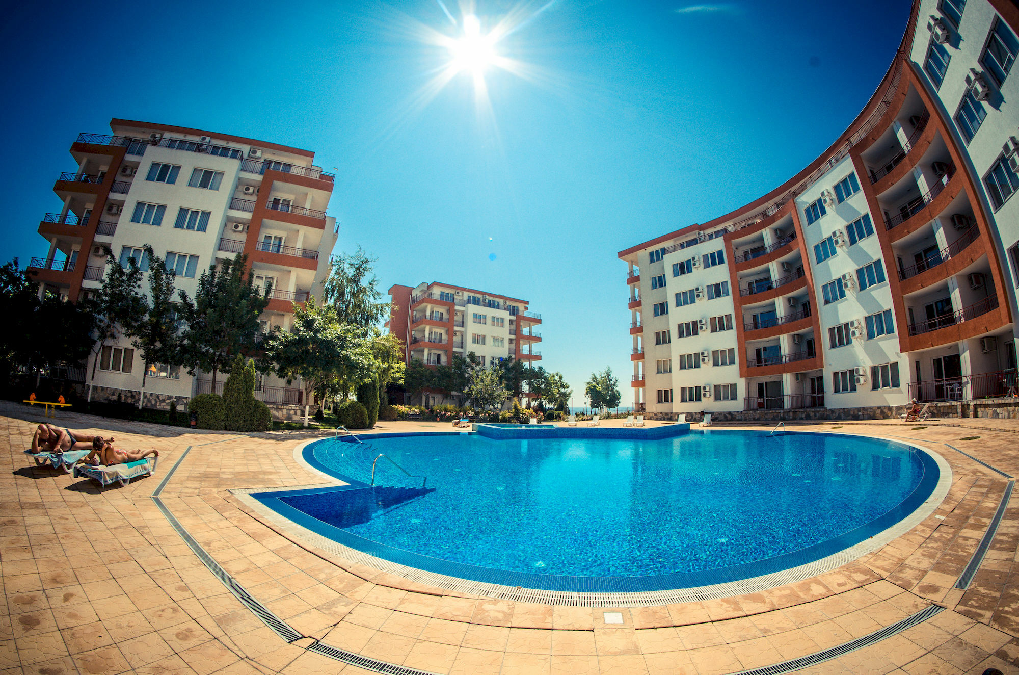 Riviera Fort Beach Ravda Buitenkant foto