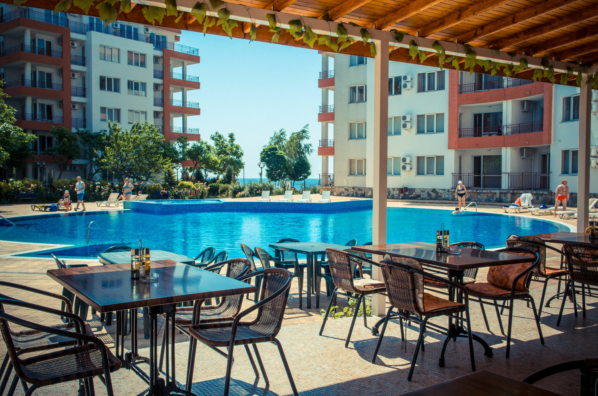 Riviera Fort Beach Ravda Buitenkant foto